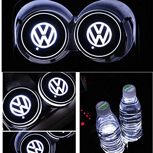 Volkswagen logo belysning til kopholder
