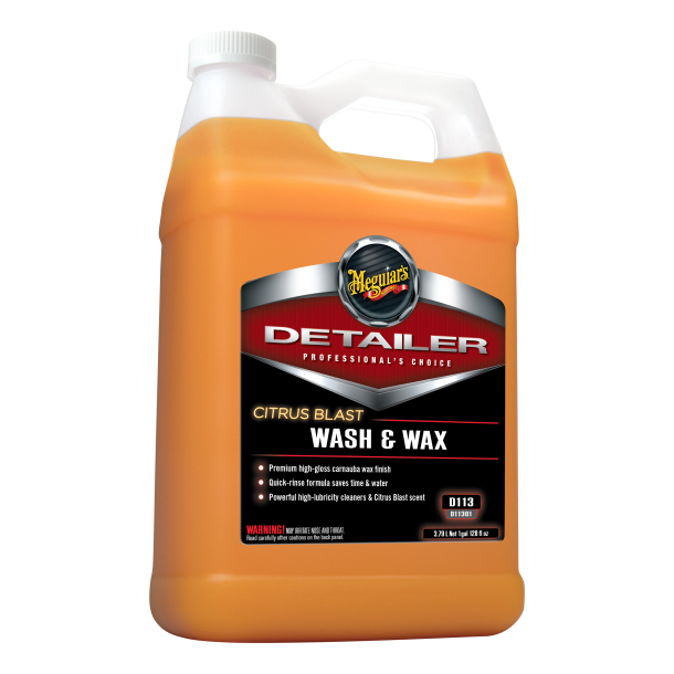 Meguiars Citrus Blast Wash & Wax 3,78 Ltr
