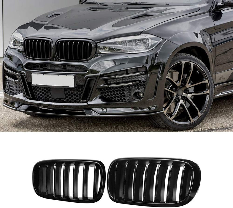 BMW F15 F16 Front grill nyrer blank sort
