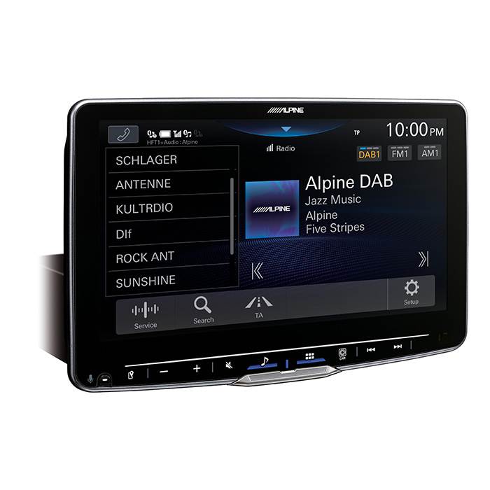Alpine iLX-F905D HALO9 med trådløs Apple carplay & Android auto