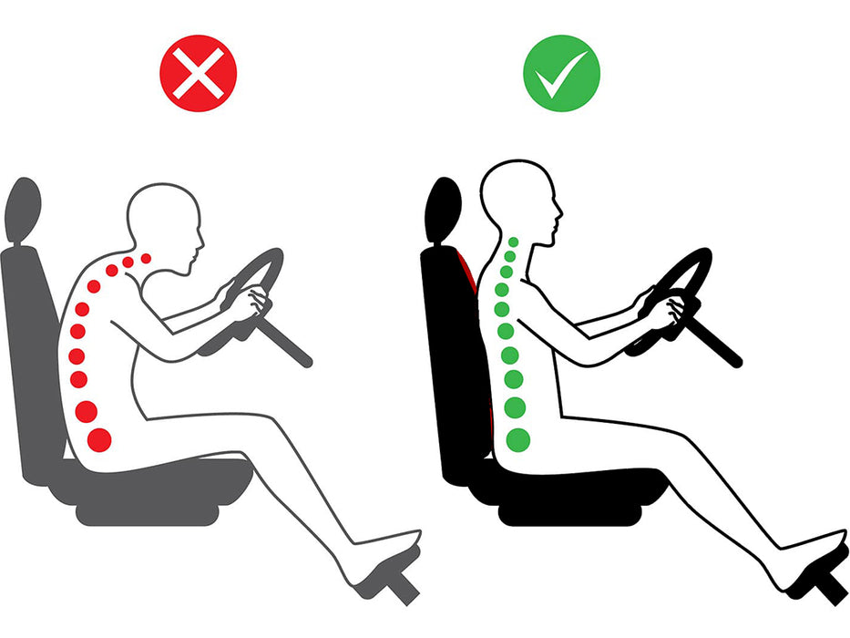 Universal ergonomisk sitsöverdrag