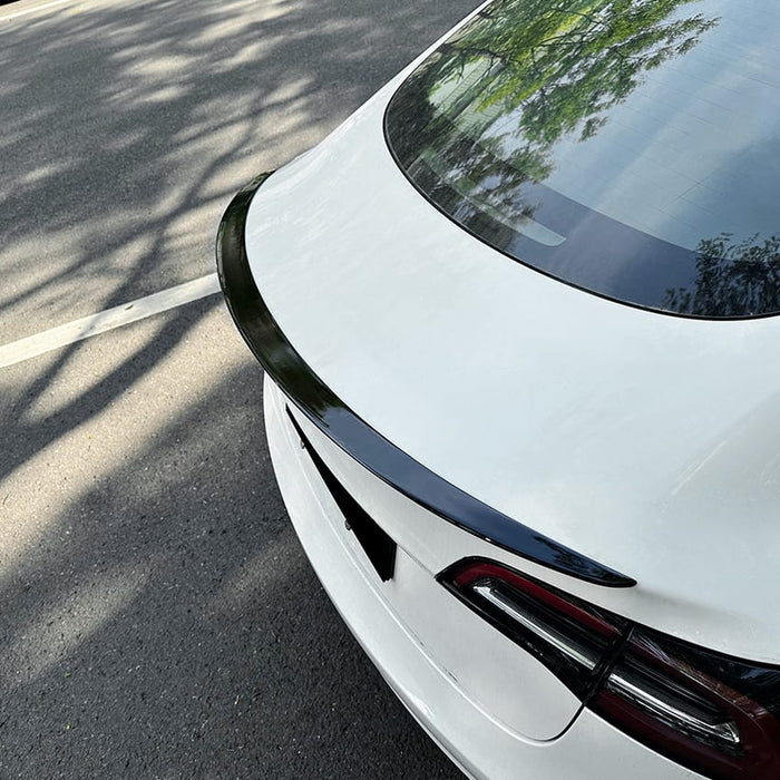 Tesla model 3 blank sort spoiler