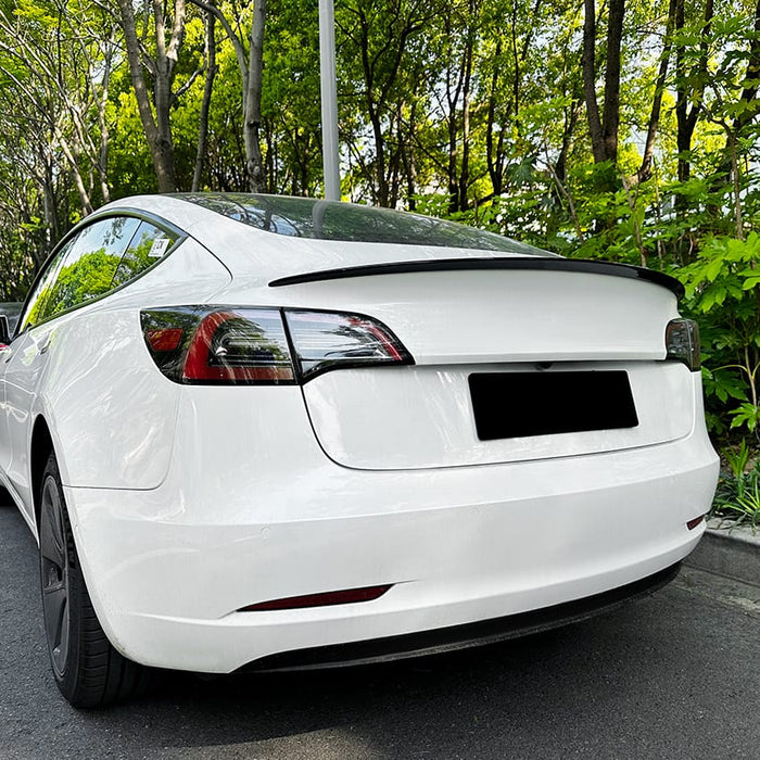 Tesla model 3 blank sort spoiler