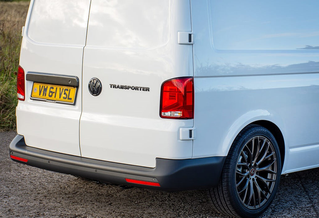 Volkswagen Transporter T5 logo sæt blank sort