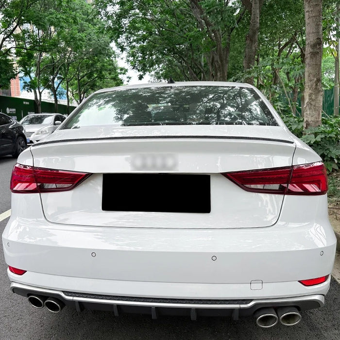 Audi A3 8V sedan spoiler blank sort