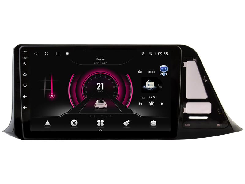 9'' Toyota C-HR Android touchsystem