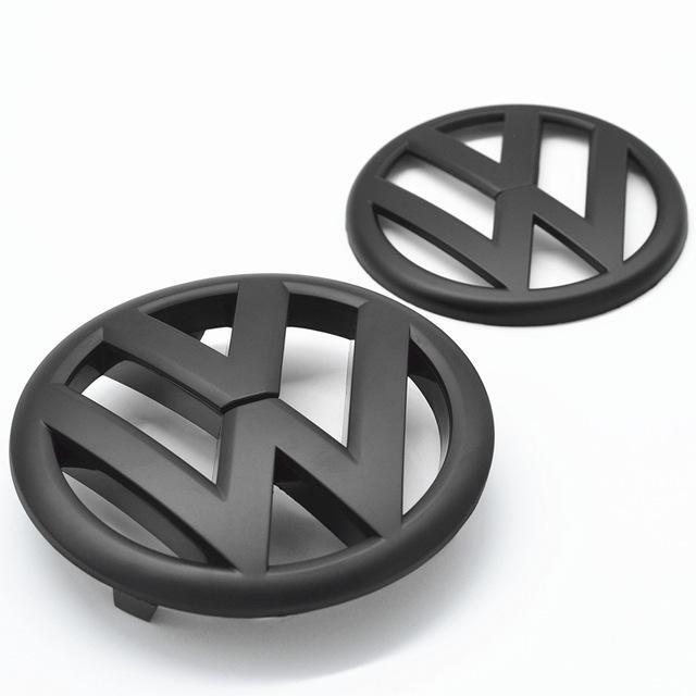 Volkswagen Golf 6 Logo front & bag mat sort - NaviTronic