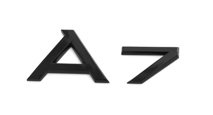 Audi A7 emblem blank sort