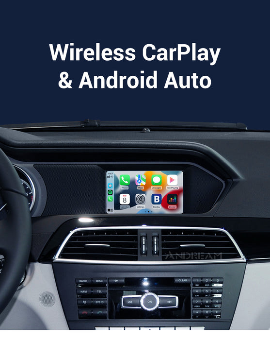 Trådlös Apple Carplay &amp; Android Auto för NTG 4.5