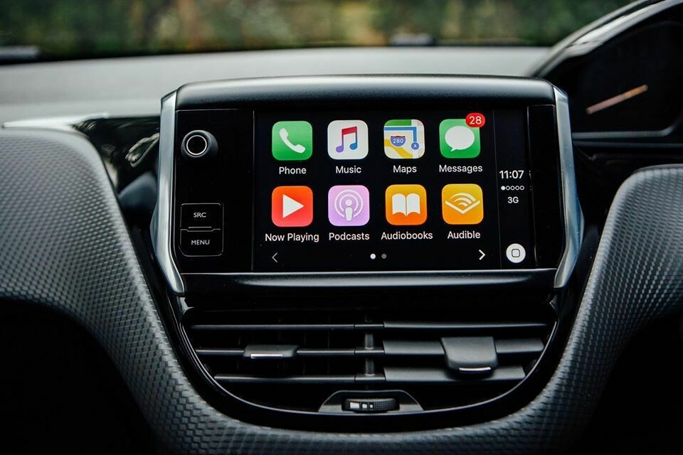Peugeot Apple carplay & Android auto