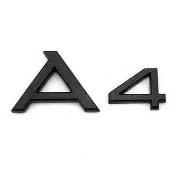 Audi A4 emblem blank sort