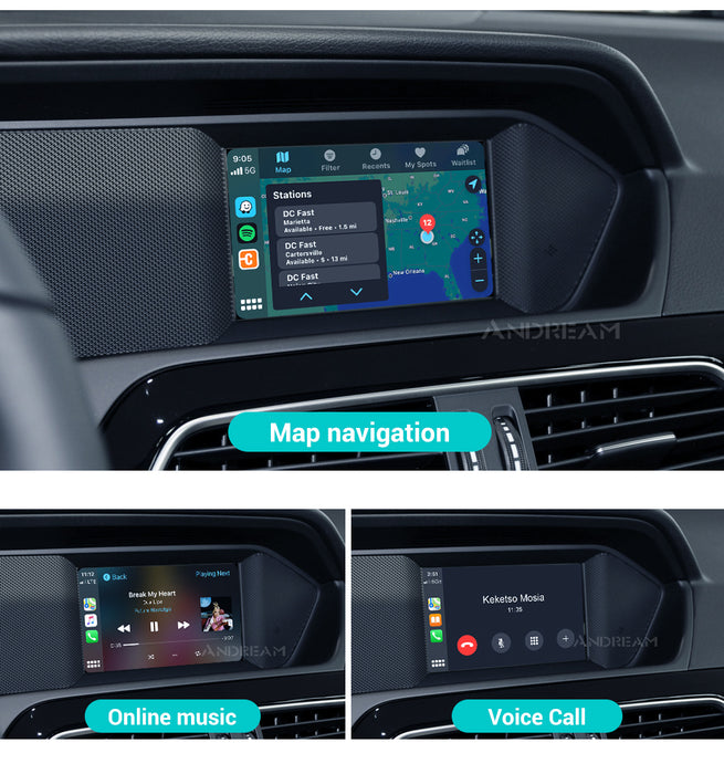 Trådlös Apple Carplay &amp; Android Auto för NTG 4.5