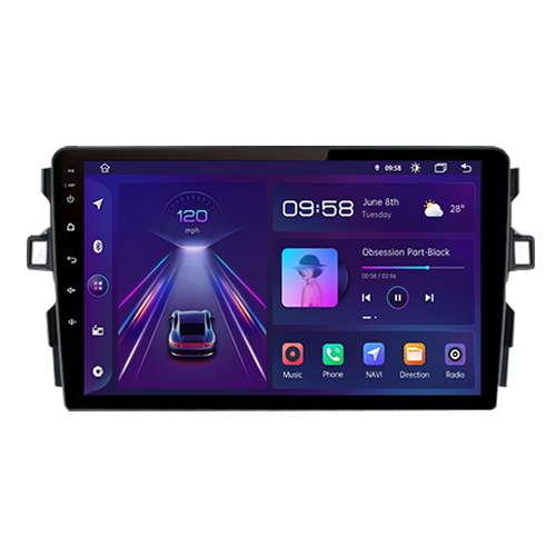 9'' Toyota Auris Android-radio