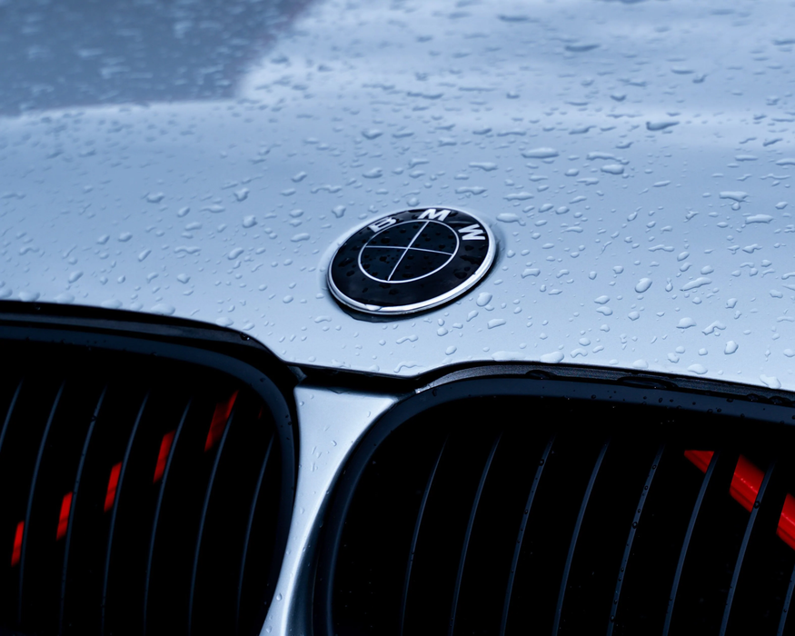 BMW logo sæt sort