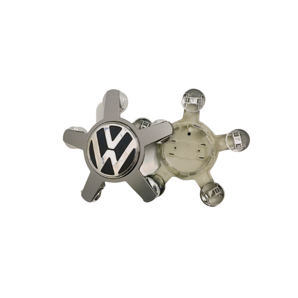 4 Hjulkapslar till Volkswagen grå