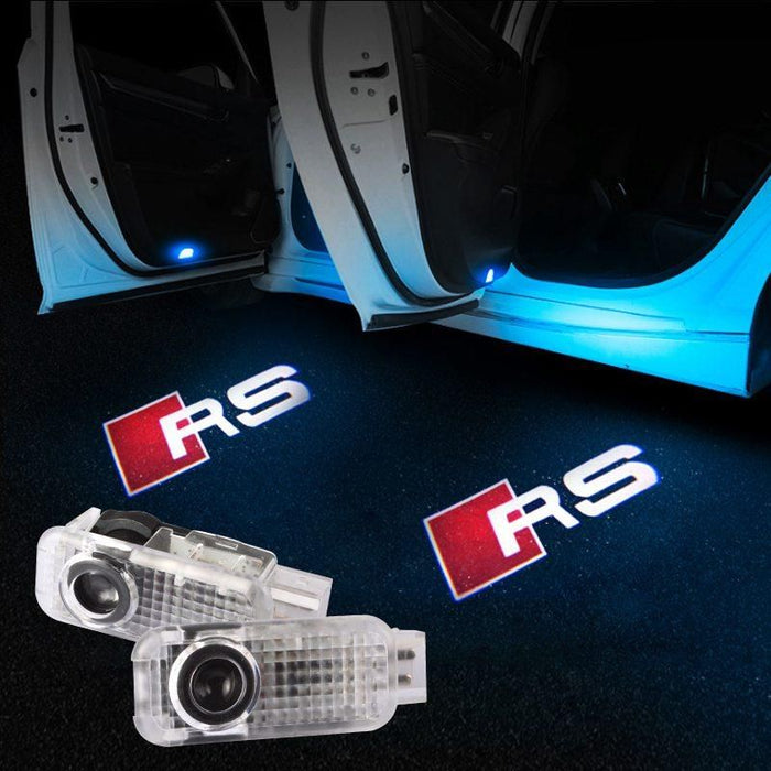 Audi dør logo lys RS