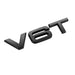 V6T Audi Emblemer blank sort - NaviTronic
