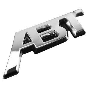 Audi ABT emblem blank chrom