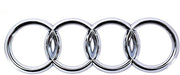 Audi bag logo i chrome - NaviTronic
