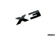 X3 emblem blank sort - NaviTronic