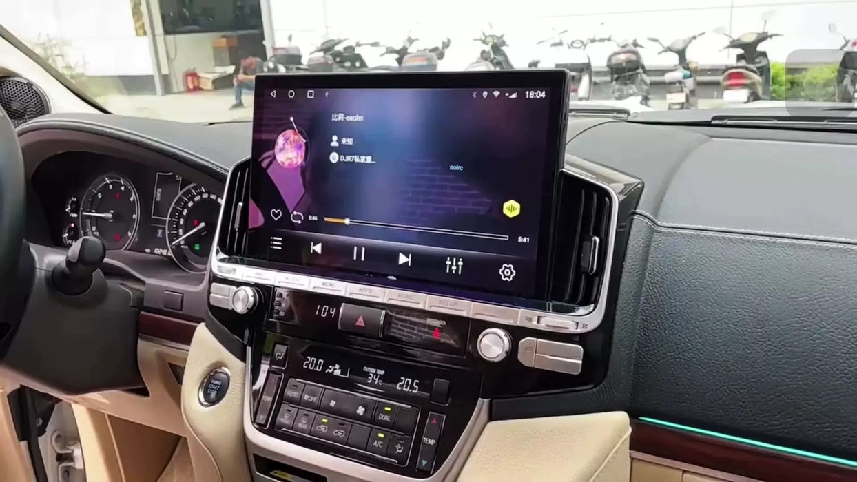 13'' Toyota Land Cruiser LC 200 2008-2015 Android radio